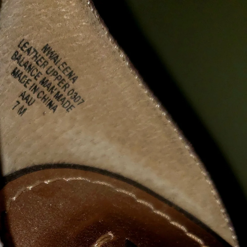 𝐍𝐈𝐍𝐄 𝐖𝐄𝐒𝐓 Leather Mary Jane Peep Toe Heels! Sz 7 Wmns. Stunning! - Picture 7 of 12
